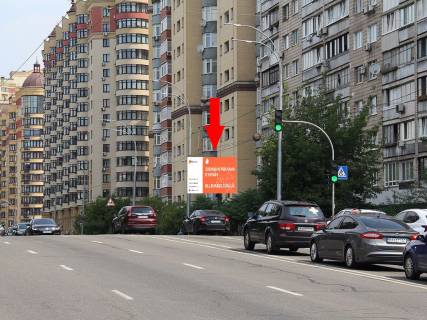 Видеоборд A в Киеве, 2.3x3.14  Чорновола вул., 33 / вул. Андрющенко, в сторону вул. Січових Стрільців (колиш. Артема вул.) - 583320 фото 1