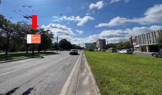 Бэклайт B в Львове, 2.3x3.14  Чорновола пр., 61, з центру, біля  Інституту банківської справи, супермаркету "Фокстрот", "McDonald''s" фото 1