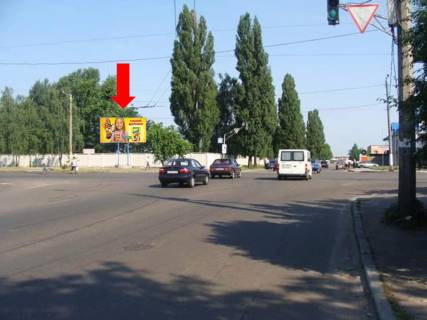 Білборд, Бігборд (Борд)  A у Житомирі Независимости пр. (бывш. ул. Ватутина), 55 / ул. Восточная, возле супермаркета "Метро" Фото 1