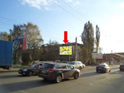 Билборд B в Житомире Грушевського вул. (кол. Котовського вул.) / Хлібна вул., 24, в центр фото 1