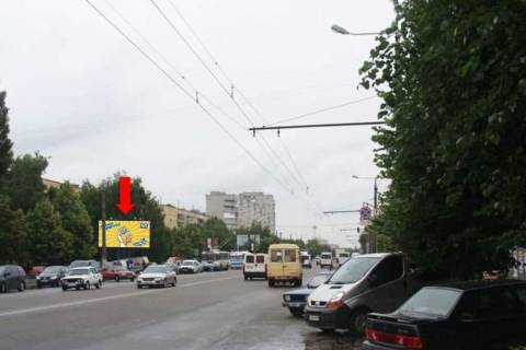 Billboard B in Zhytomyr, 3x6  Miru av., 8, bila rinku "Hmil'niki" Photo 1