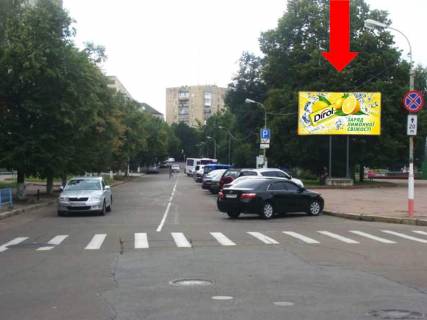 Билборд A в Житомире Бердичівська вул. / Новий бул., Майдан Рад, біля кінотеатру "Жовтень", центр фото 1