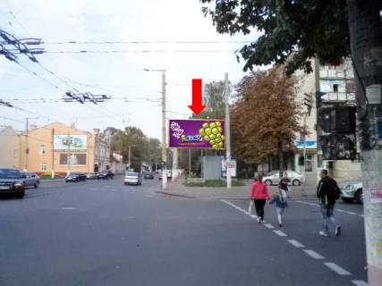 Билборд A в Житомире Грушевского ул. (бывш. ул. Котовского), 14 / Покровская ул. (бывш. ул. Щорса) фото 1