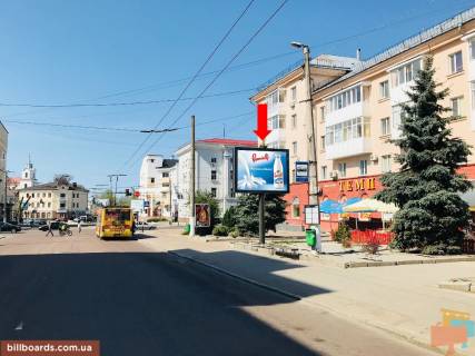 Скроллер A в Житомире, 2.3x3.14  Перемоги пл., 1/12, біля магазину "ТЕМП", центр - 142678 фото 1