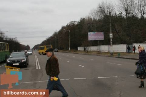 Білборд, Бігборд (Борд)  A у Житомирі Мира пр. - Офіцерська вул. Фото 1