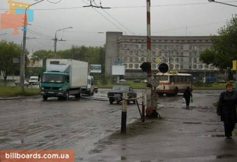 Бэклайт A в Запорожье Петра Сагайдачного (Бородінська) вул. / Плотинна вул. / Тиражна вул., до Тиражної вул. фото 1