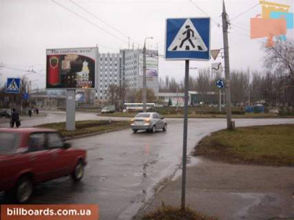 Бэклайт A в Запорожье Петра Сагайдачного (Бородінська) вул. / Айвазовського вул. / Дмитра Вишневецького (Ладозька) вул. фото 1
