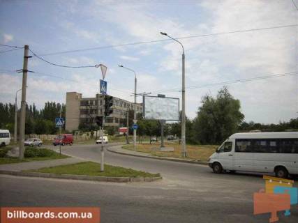 Билборд A в Запорожье Привокзальна вул. (Луначарського вул.). / Володимира Українця (Новокузнецька) фото 1