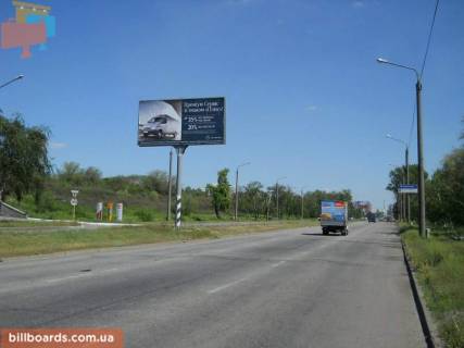 Білборд, Бігборд (Борд)  A у Запоріжжі Набережна магістраль / Вознеенскій ринок, до вокзалу Фото 1