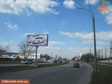 Білборд A у Запоріжжі Набережна магістраль / Чаботенка вул., До порту Фото 1