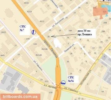 Призма A в Запорожье Соборний пр. (колиш. Леніна пр.), 22 / Поштова вул. - 68337 схема