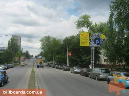 Білборд, Бігборд (Борд)  A у Запоріжжі Перемоги вул. / Сталеварів вул. Фото 1