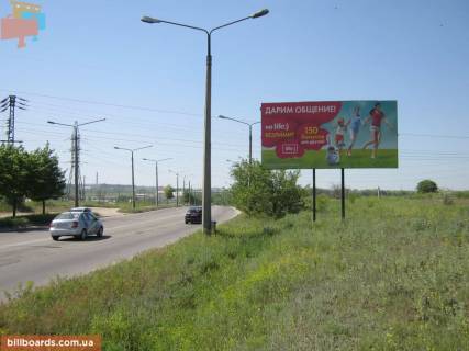 Билборд A в Запорожье Істоміна вул. - Хортицьке шосе фото 1