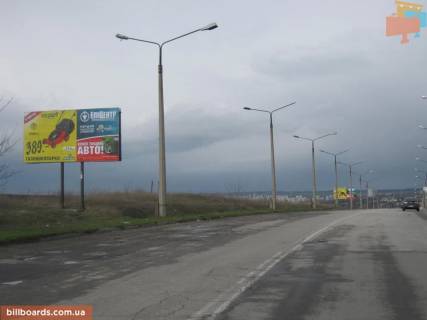 Билборд B в Запорожье Істоміна вул. - Хортицьке шосе фото 1