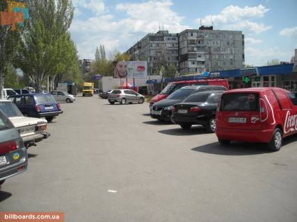 Billboard A in Zaporizhzhya Cumacenko st. / Malinovskogo st. Photo 1