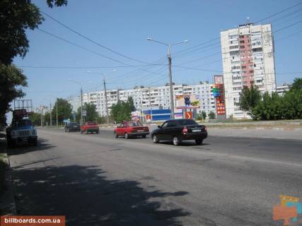 Білборд, Бігборд (Борд)  A у Запоріжжі Будівельників бул. - Хортицьке шосе Фото 1
