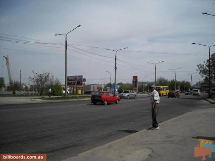 Білборд, Бігборд (Борд)  B у Запоріжжі Будівельників бул. - Хортицьке шосе Фото 1