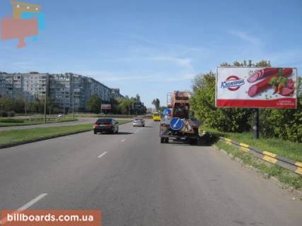 Билборд A в Запорожье Преображенського пр. - Ювілейний пр., в центр фото 1