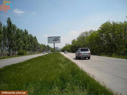 Билборд A в Запорожье Тиражна вул., 430 м. від траси, в'їзд в місто фото 1