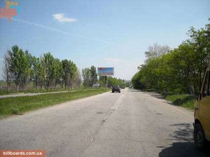 Билборд A в Запорожье Тиражна вул., 600 м. від траси, в'їзд в місто фото 1
