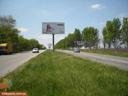 Билборд A в Запорожье Тиражна вул., 600 м. від траси, виїзд з міста фото 1