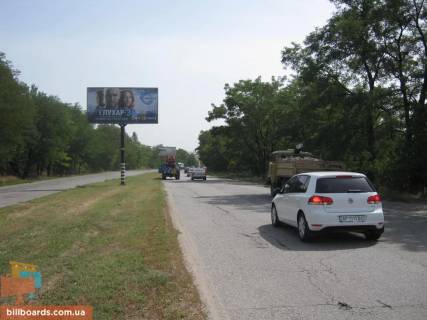 Билборд A в Запорожье Тиражна вул., 720 м. від траси, в'їзд в місто фото 1