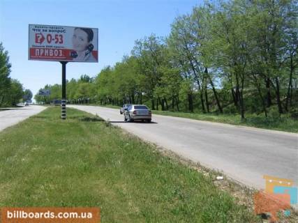 Билборд A в Запорожье Тиражна вул., 150 м. від залізничного, виїзд з міста фото 1