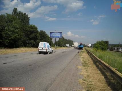 Билборд A в Запорожье Тиражна вул., 60 м. від виїзду в Сонячне сел., в'їзд в місто фото 1