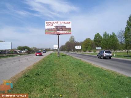 Billboard A in Zaporizhzhya Tirazna st., 70 m. vid viizdu z Sonacne sel. v storonu m. Zaporizza, v'izdu v Sonacne sel., viizd z mista Photo 1