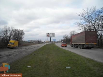 Билборд A в Запорожье Тиражна вул., 150 м. від виїзду в Осипенківський мікрорайон, виїзд з міста фото 1