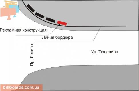 Призматрон, Призма A у Запоріжжі Соборний ін. - Величара (Тюленіна) вул. - 132306 схема