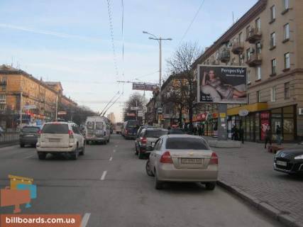 Беклайт A у Запоріжжі Соборний ін. (Кол. Леніна пр.) / Сталеварів вул., Зупинка Фото 1