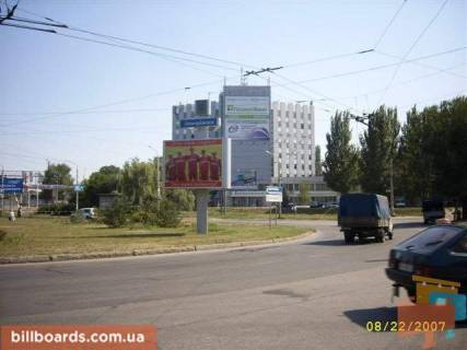 Бэклайт A в Запорожье Петра Сагайдачного (Бородінська) вул. / Плотинна вул. / Тиражна вул., до Плотинної вул. фото 1