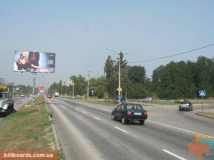 Білборд, Бігборд (Борд)  A у Запоріжжі Набережна магістраль / В'ячеслава Зайцева (Лермонтова) вул., До порту Фото 1