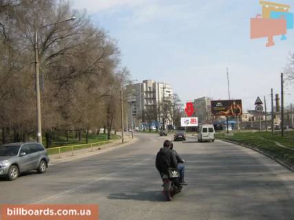 Billboard A in Zaporizhzhya Skil'na st. (kolis. Geroiv Stalingrada st.) - Acenko st. - Kozaca st. Photo 1