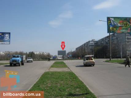 Билборд A в Запорожье Сергієнка вул. (колиш. Задніпровська вул.) - Ювілейний пр., кільце фото 1