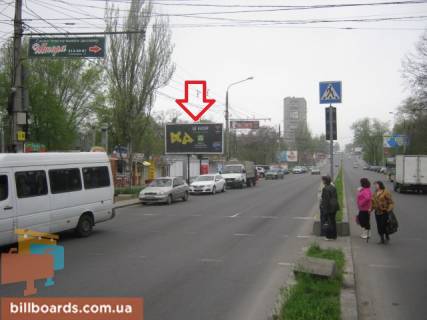 Billboard B in Zaporizhzhya Peremogi st. - Stalevariv st. Photo 1