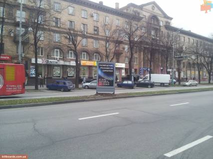 Скроллер A в Запорожье Соборний пр. (колиш. Леніна пр.) / Марії Примаченко (Маяковського) вул. / В'ячеслава Зайцева (Лермонтова) вул., роздільник, до вокзалу - 135112 фото 1