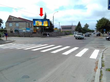 Билборд  в Шепетовке, 3x6  Героїв Небесної Сотні вул. (кол. Маркса вул.), 38 / Чкалова вул., біля магазину "Київстар" фото 1