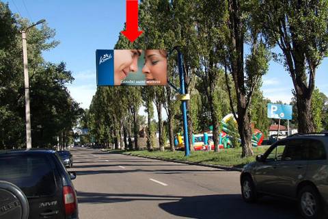 Билборд  в Кременчуге, 3x6  Республіканська вул., 124, з центру фото 1