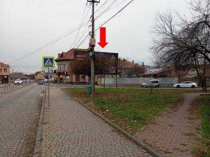 Билборд A в Мукачеве, 3x6  Стуса вул. - Сковороди вул. фото 1