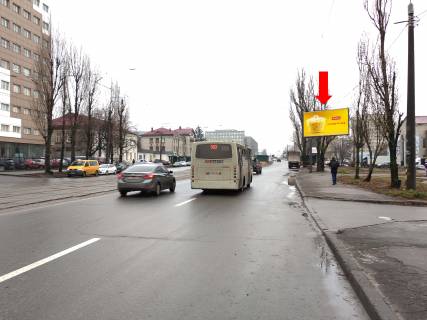 Билборд  в Киеве, 3x6  Бориспільська вул. 8, навпроти супермаркету "Велмарт", з центру фото 1