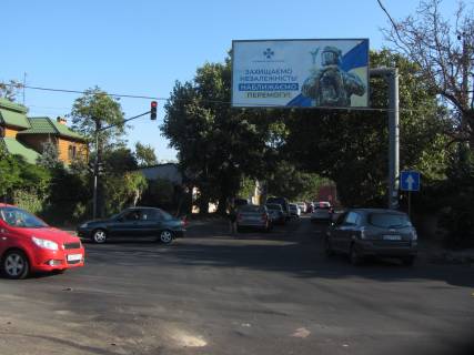 Билборд + в Одессе, 3x6  Ганни Михайленко вул. (Спартаківська)., 35 - Вадатурського Олексія вул. (Маршала Малиновського) фото 1