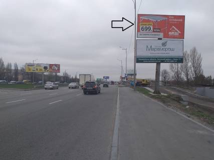 Билборд A в Киеве Окружна дорога - Зодчих вул., 30, навпроти, №3, верхній фото 1