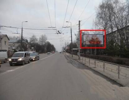 Билборд A в Тернополе, 3x6  Бандери вул., 72 - Слівенська вул. фото 1