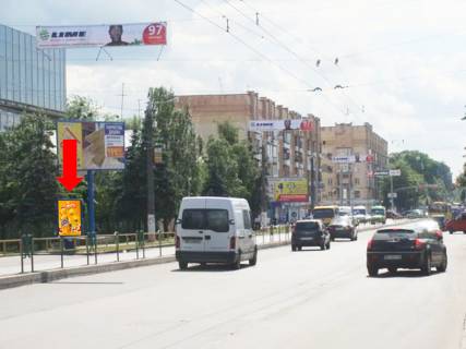 Ситилайт  в Житомире, 1.8x1.2  Київська вул., 100, навпроти ТРЦ "Глобал", супермаркетів "Фокстрот", "Ельдорадо", "Comfy", "Караван" фото 1