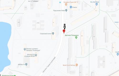 Билборд B в Киеве просп. Володимира Івасюка (Героїв Сталінграда)., 44 схема