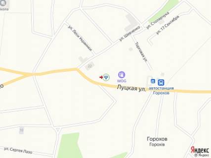 Билборд B в Горохове Луцька вул., 49 схема