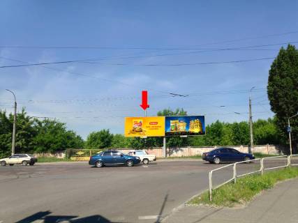 Билборд A в Чернигове, 3x6  Толстого вул. / Івана Мазепи (Щорса) вул., ліва фото 1