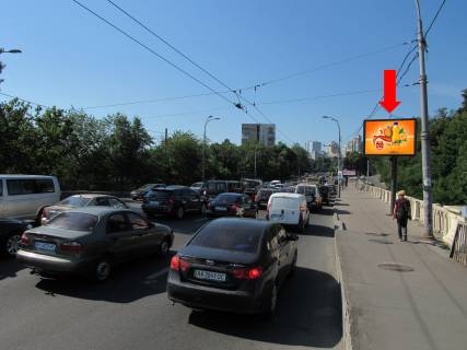 Видеоборд  в Киеве, 2.3x3.14  просп. Повітряних Сил (Повітрофлотський)., на Повітрофлотському мосту, в сторону пл. Севастопольської, (ролик 10 сек, 1 вихід/1,5 хвилини) - 441378 фото 1